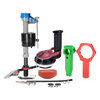 Fluidmaster K-400H-038 PerforMAX® Universal Toilet Fill Valve and 3-in Flapper Kit