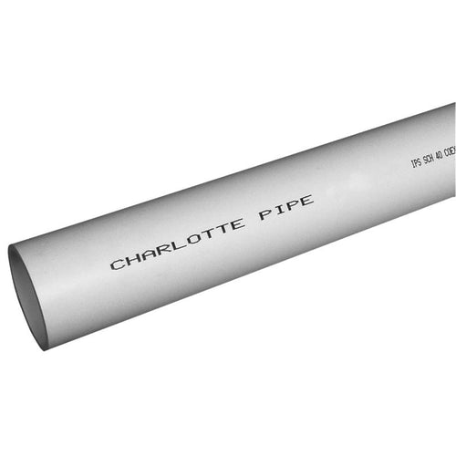 Charlotte Pipe PVC Schedule 40 DWV Cellular Core Pipe